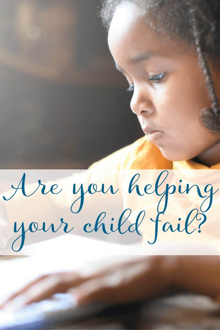Why is your child failing? 