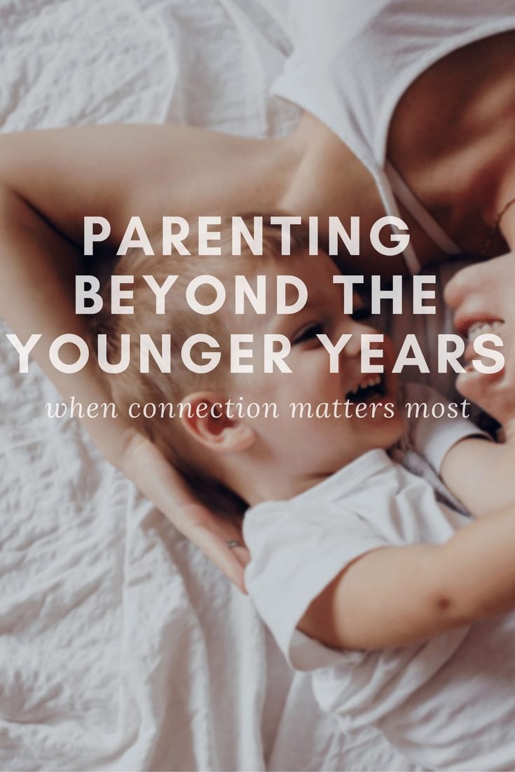 PARENTING BEYOND THEYOUNGER YEARS