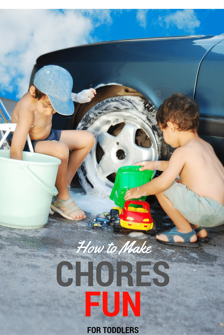 HOW TO MAKE CHORES FUN FOR TODDLERS PIN