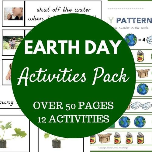 Earth Day Activities Pack
