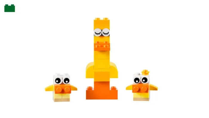 Lego Mother Duck and Ducklings