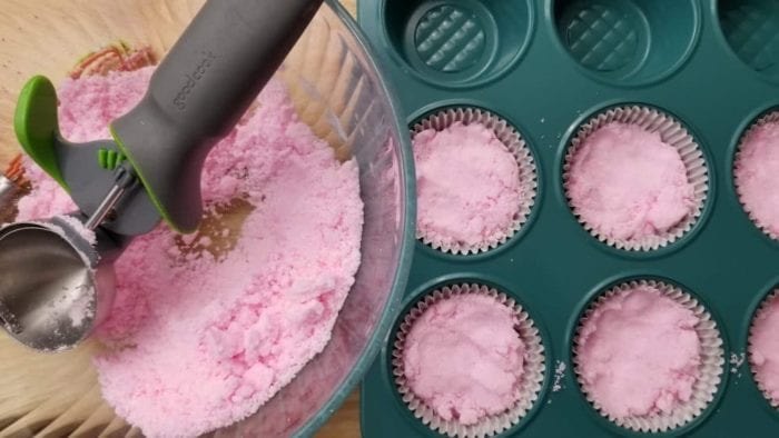 Unique DIY Mother's Day Gifts for Kids - Cupcake Bath Bombs