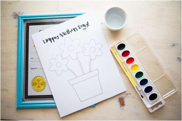 Unique DIY Mother's Day Gifts for Kids - Drawing