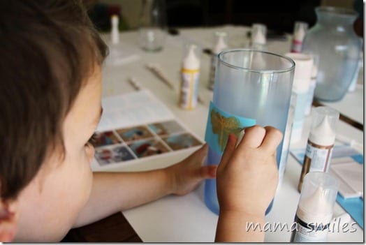 Unique DIY Mother's Day Gifts for Kids - Hand Painted Vase