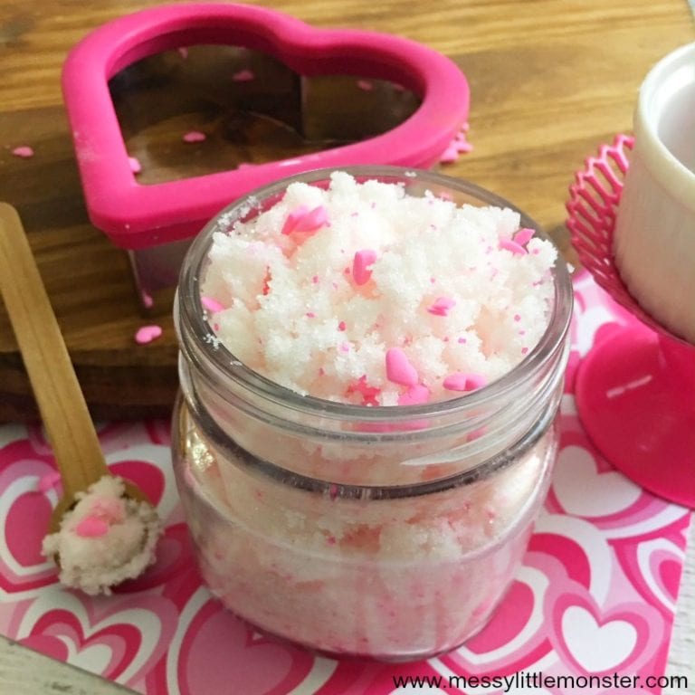 Unique DIY Mother's Day Gifts for Kids - Sugar Scrub