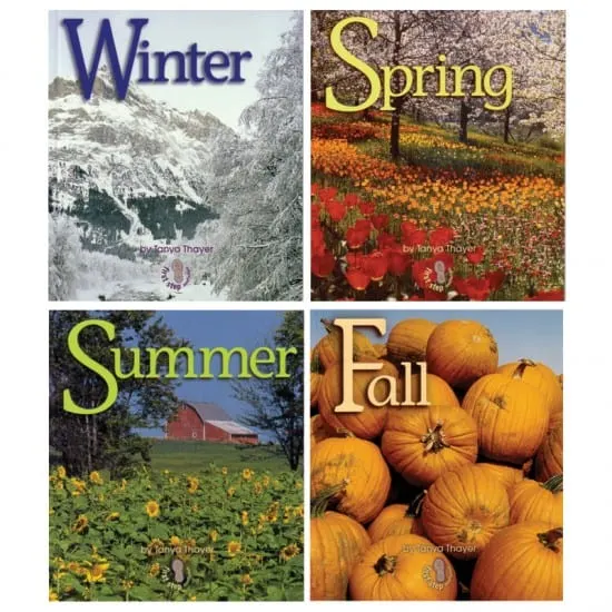 Montessori Services Four Seasons Book Set