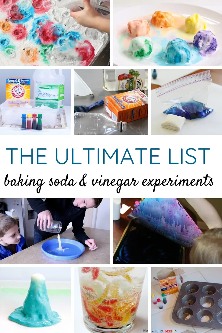 The Ultimate List of Baking Soda and Vinegar Experiments