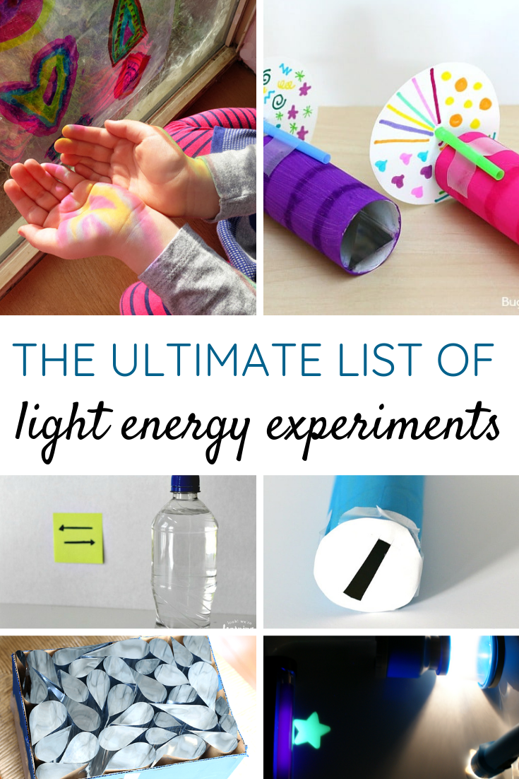 The Ultimate List of Light Energy Experiments