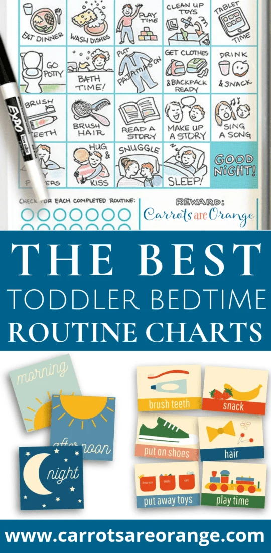 My All Time Favorite Toddler Bedtime Routine Charts