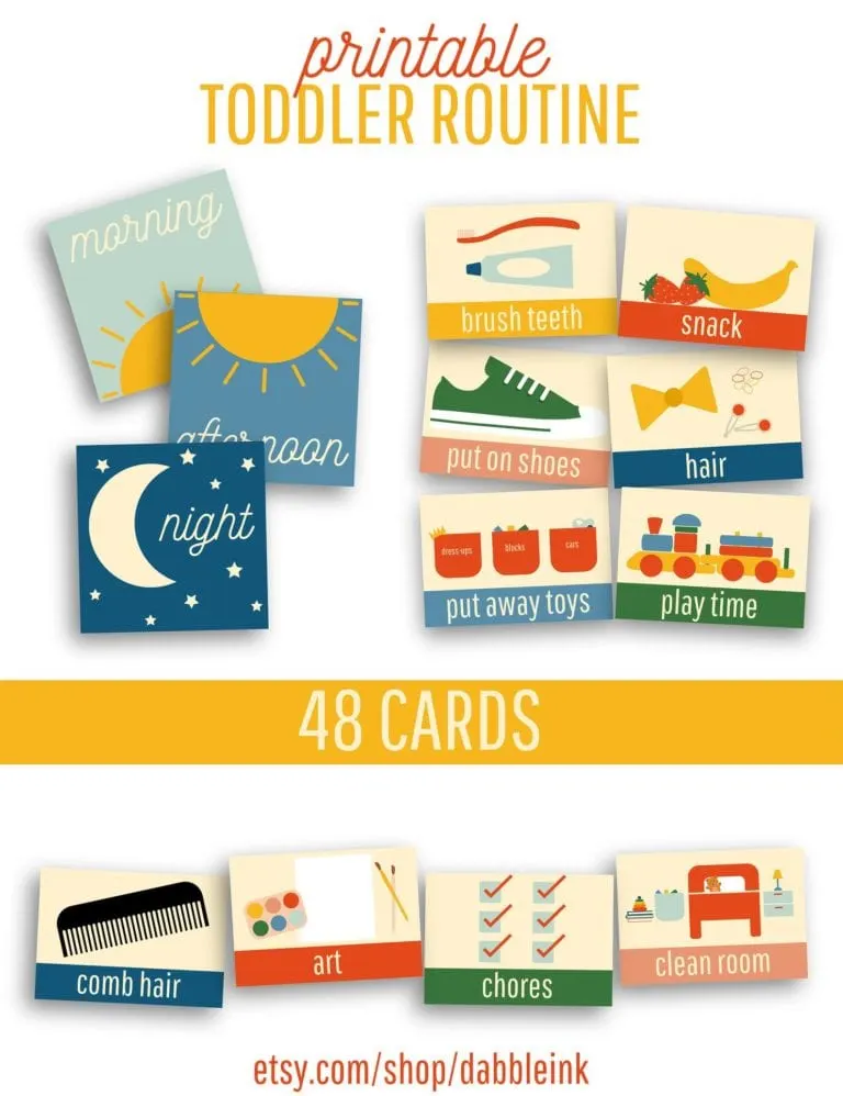 Routine Cards for Kids