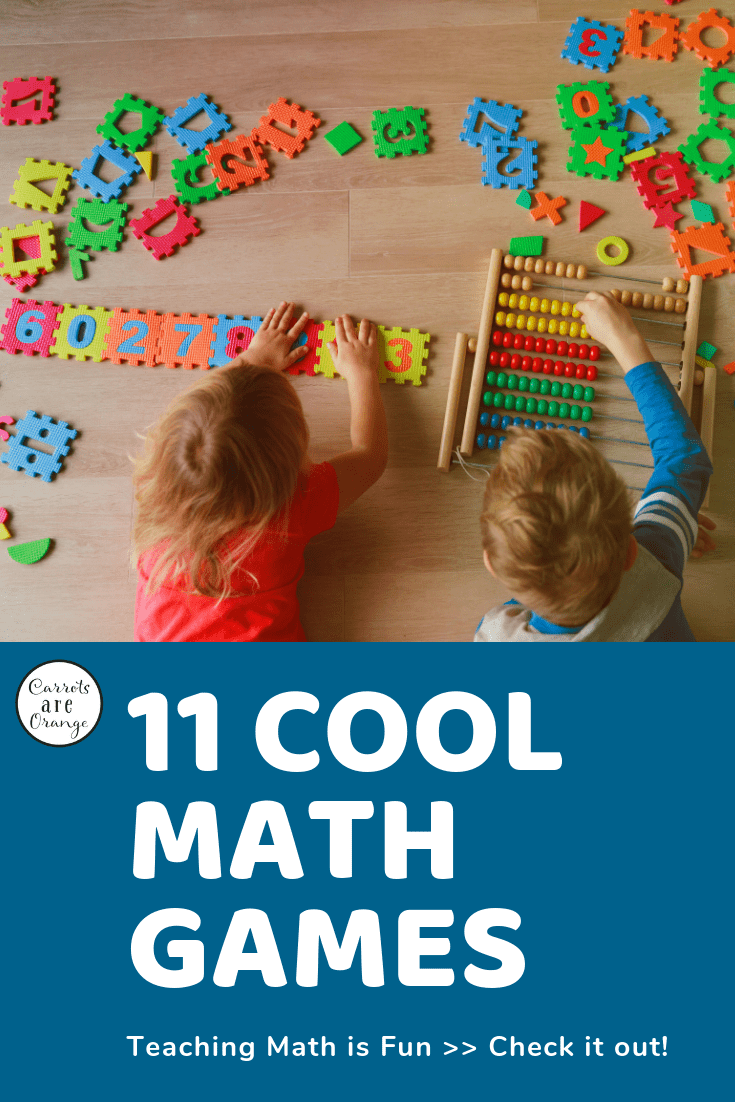 pinterest photo for 11 cool math games that engage kids in fun learning