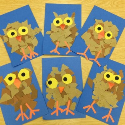 Owl Paper Crafts for Kids 