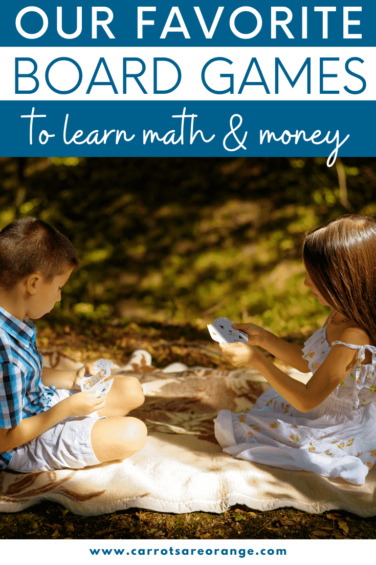 Board Games to Learn Money and Math