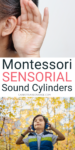 Montessori Sensorial Sound Cylinders Lesson