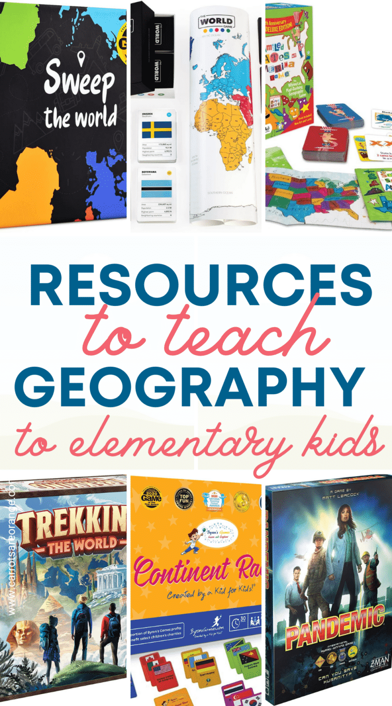 Resources to Teach Geography to Elementary Kids