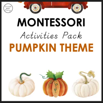 TpT Pumpkin Theme Pack Cover