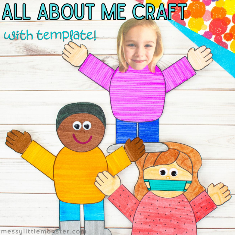 All about Me craft for preschoolers