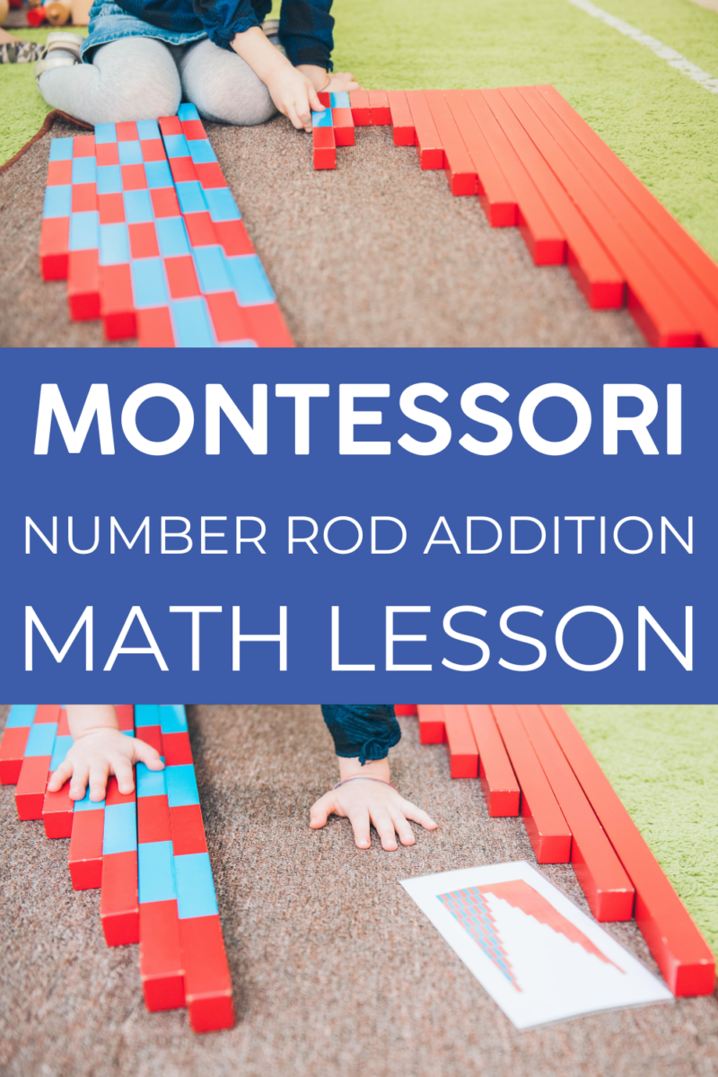 Montessori Math Number Rod Addition