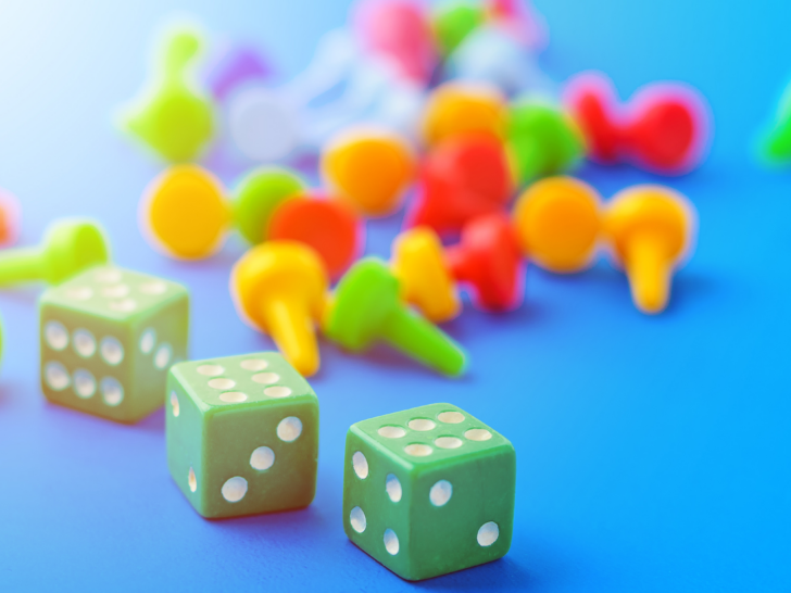 simples games for kids with dice
