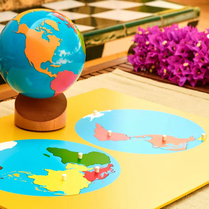 montessori-continent-map-and-globe